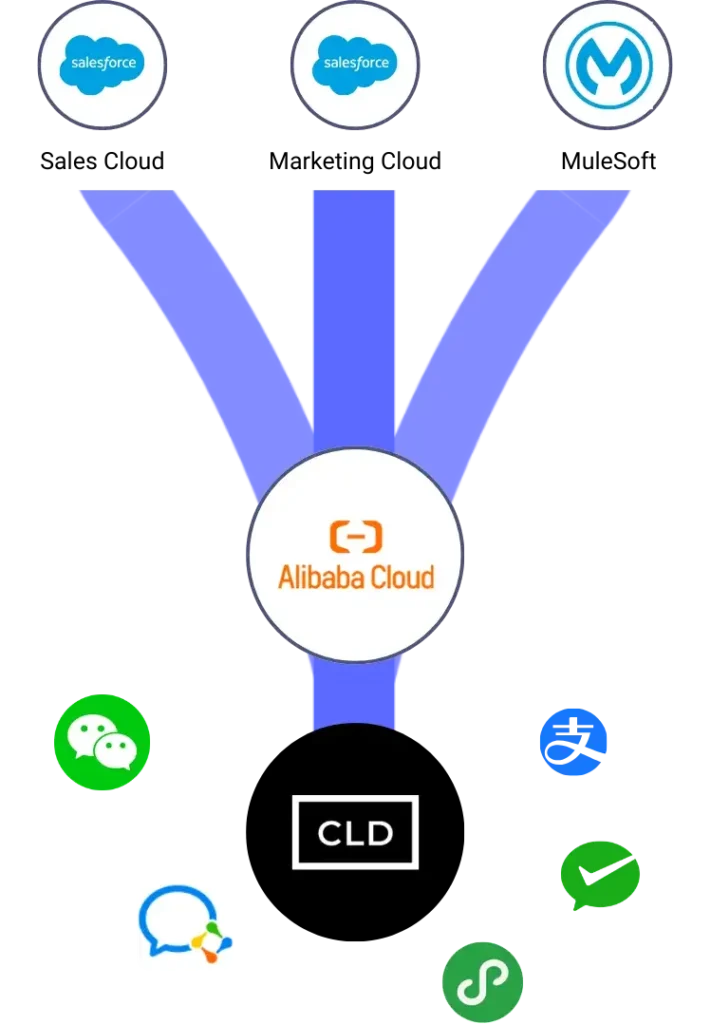 Salesforce on Alibaba Cloud provides a secure and compliant platform for managing customer data in China.