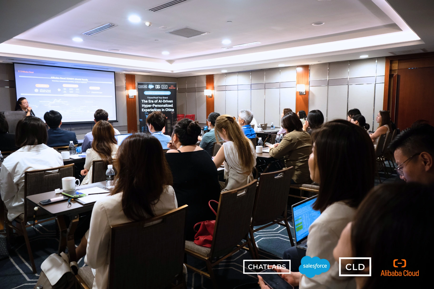 Claire Wang from Alibaba Cloud gives Keynote Speech at CLD x Salesforce x Alibaba Cloud Event