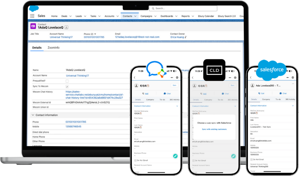 Salesforce for financial services China